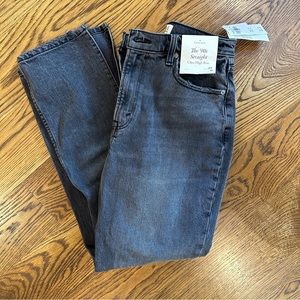 NWT Abercrombie 90s straight ultra high rise